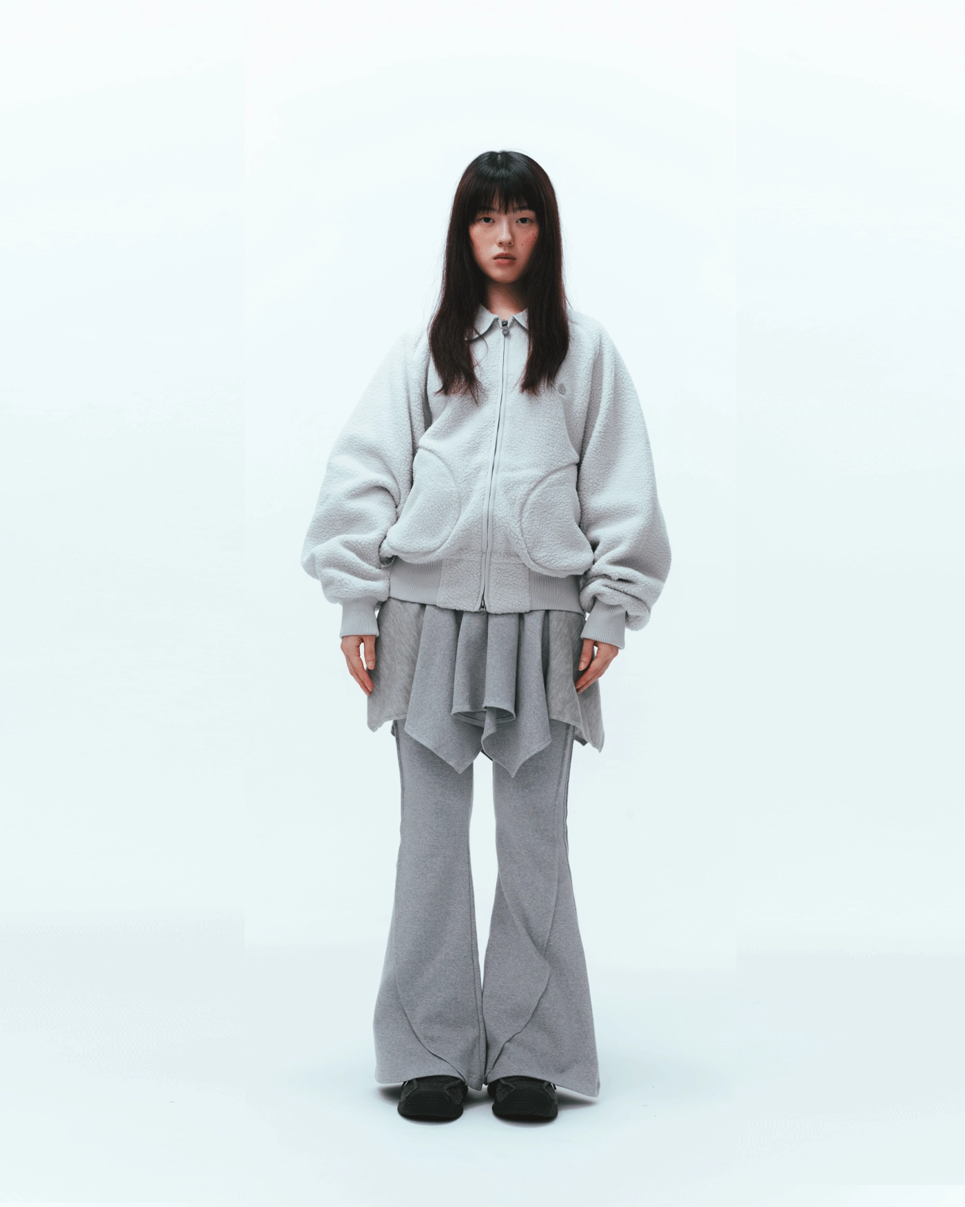 [COYSEIO] ROUND COLLAR FLEECE JACKET ☆送料込☆ 02.png